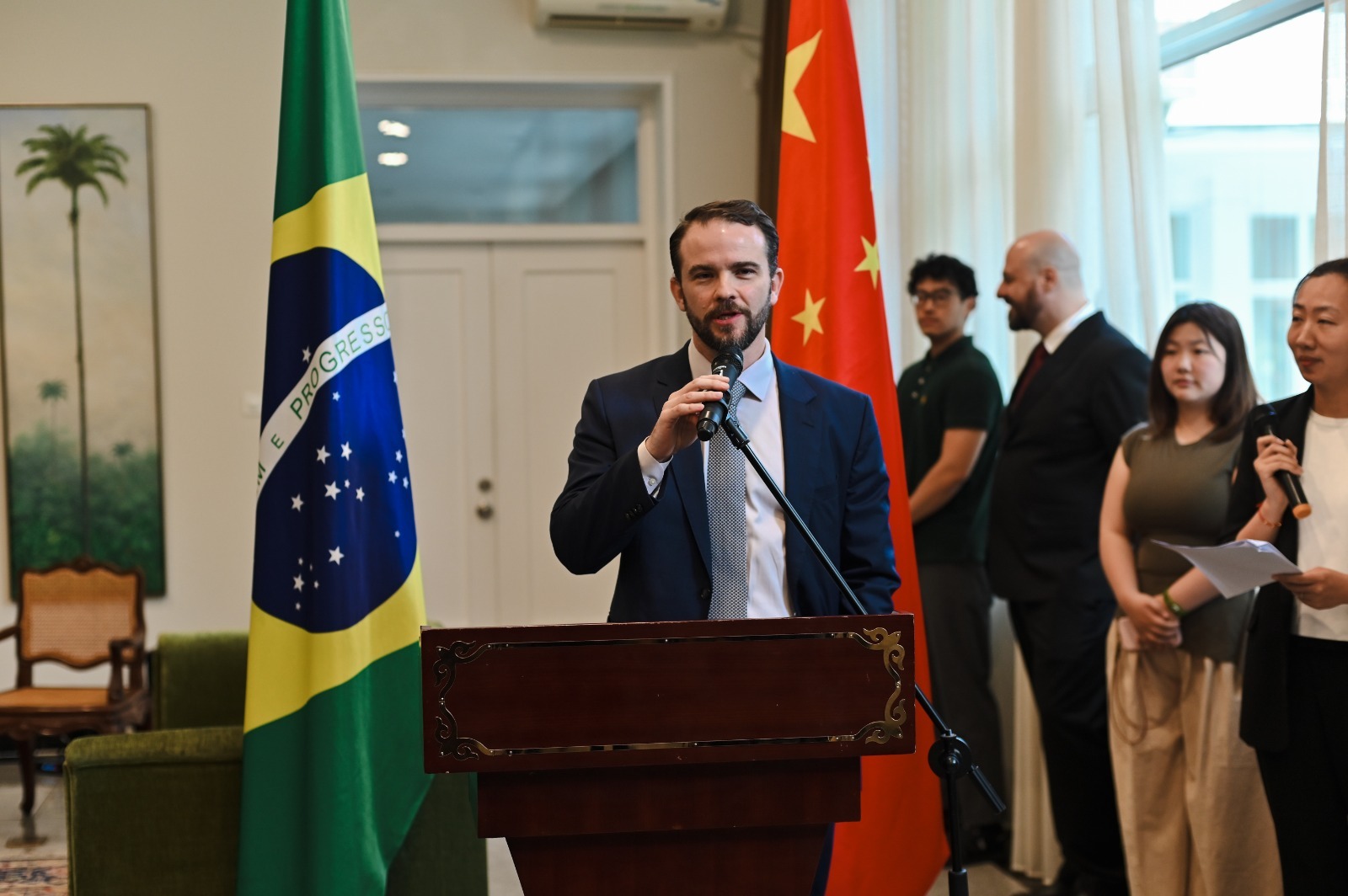 Fazenda inaugura Adidância Tributária e Aduaneira na China para fortalecer cooperação fiscal