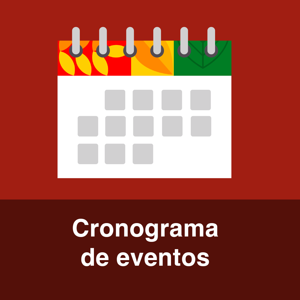 Cronograma de Eventos
