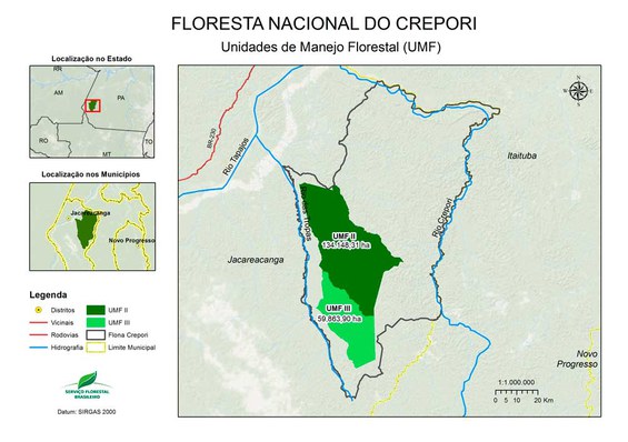 Mapa - Crepori