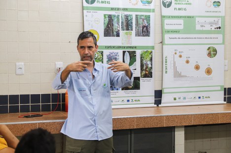 Coordenador-geral de Monitoramento Florestal, José Humberto Chaves. Foto: Harrison Lopes/IPÊ