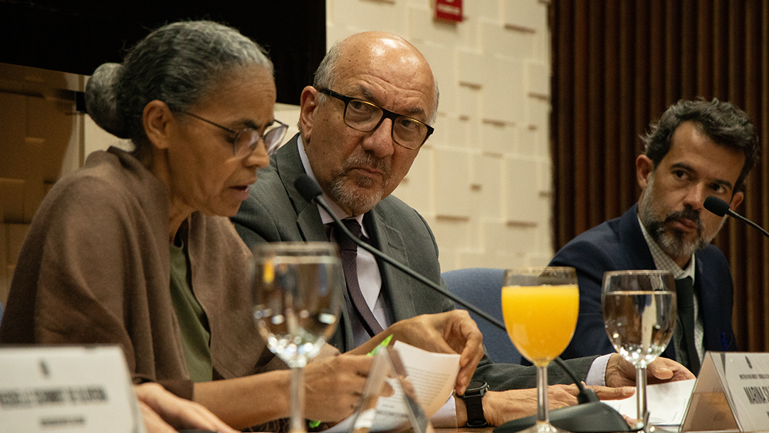 Ministra Marina Silva fala sobre o Prêmio SFB. Foto: Juliana Mendes