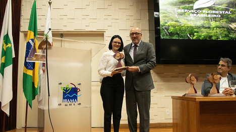 Entrega dos troféus. Foto: Juliana Mendes