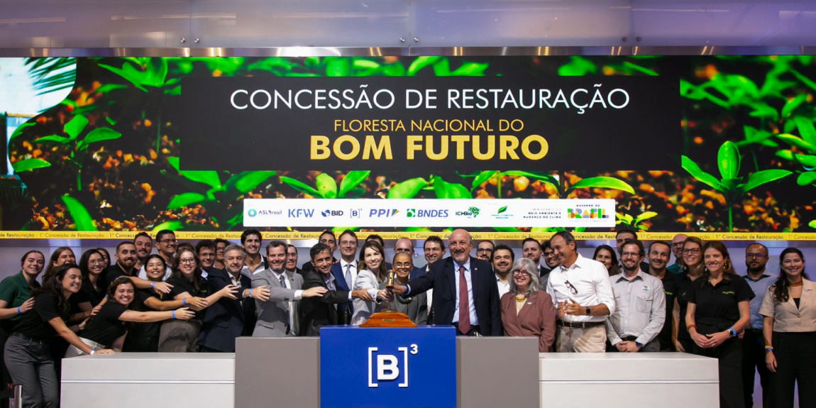 Serviço Florestal Brasileiro realiza leilão da primeira concessão de restauração florestal do País; Re.green arremata lote