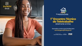 1° Encontro Técnico do Teletrabalho  