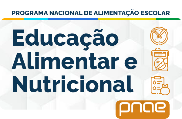 Banner da página de Educação Alimentar e Nutricional