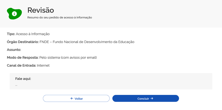 Passo a passo – revisão