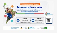 FNDE participa de encontro da Rede de Alimentação Escolar Sustentável em Honduras