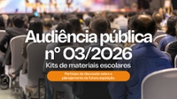 FNDE realiza audiência pública para planejar aquisição de materiais escolares