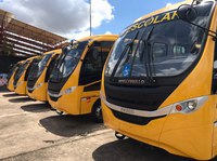 FNDE realizou 412 entregas de ônibus escolares em fevereiro