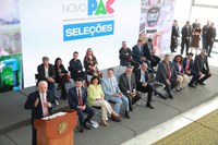 Governo Federal lança Novo PAC Seleções