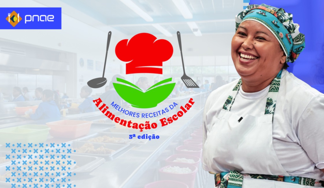 Começam as inscrições para o 3º Concurso Melhores Receitas da Alimentação Escolar