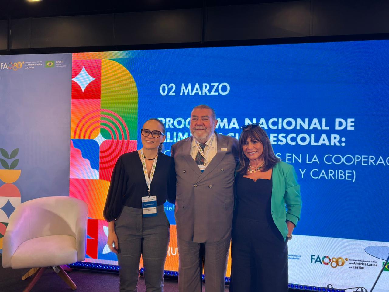 FNDE reforça papel do PNAE na 39ª Conferência Regional da FAO