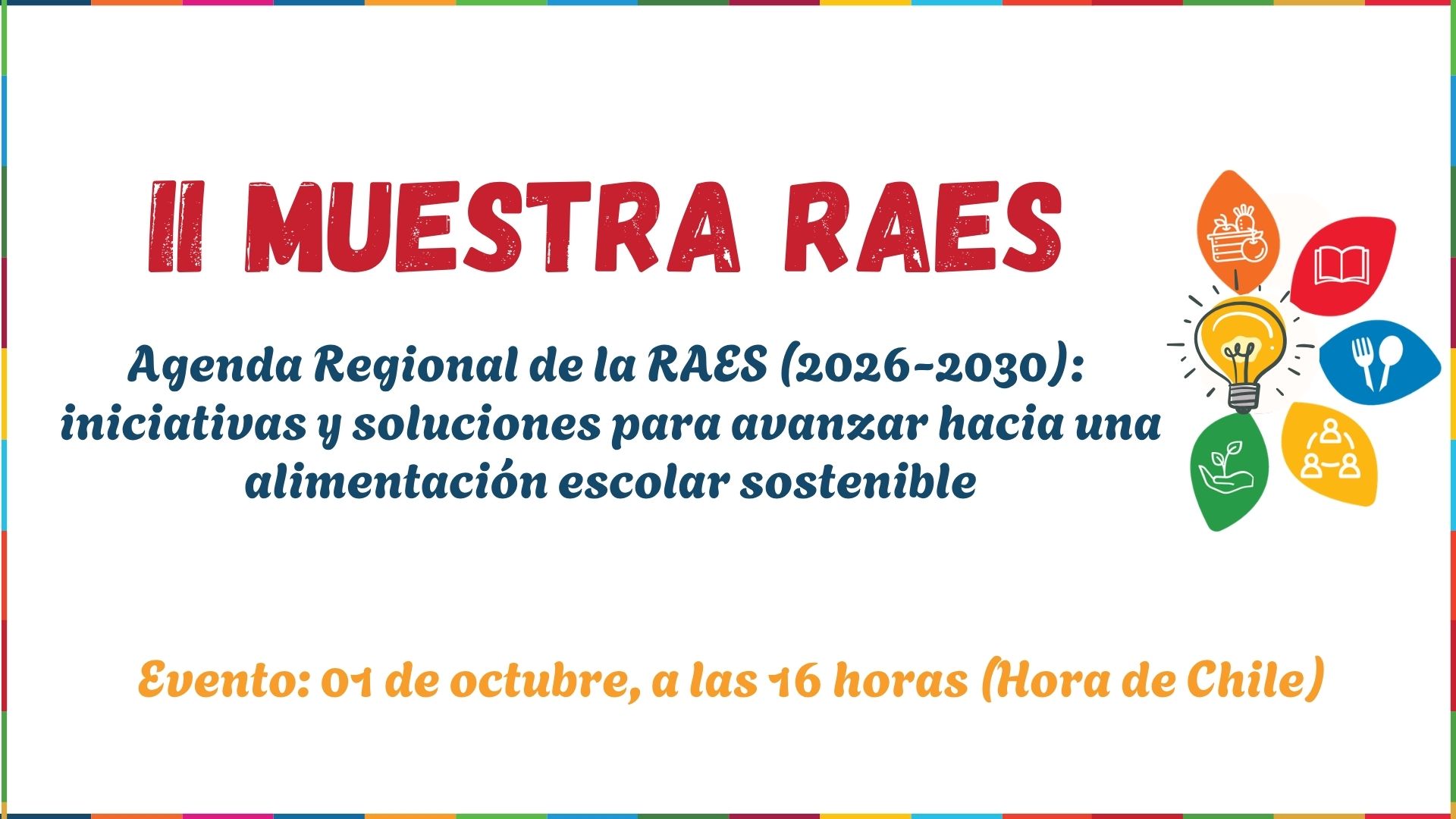 FNDE participa da II Mostra RAES sobre alimentação escolar sustentável