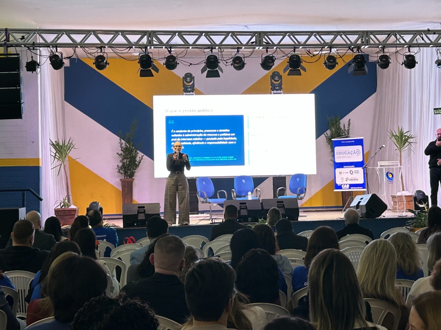Gestão educacional é tema de abertura do Fórum Internacional de Educação em Osório (RS)