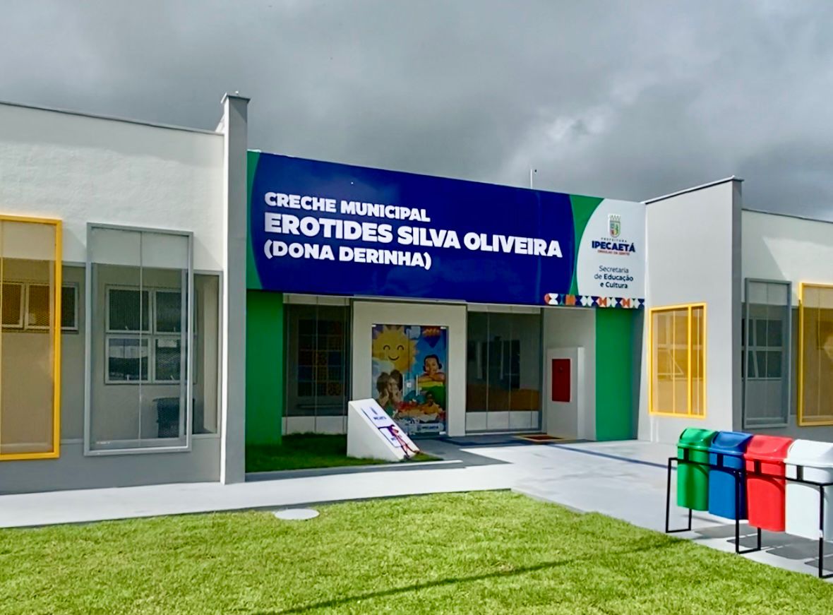 FNDE inaugura creche em Ipecaetá (BA) e beneficia até 376 crianças