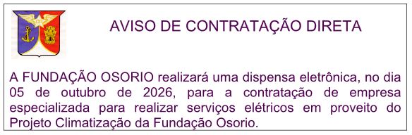 Banner de dispensa de licitação para serviço elétrico