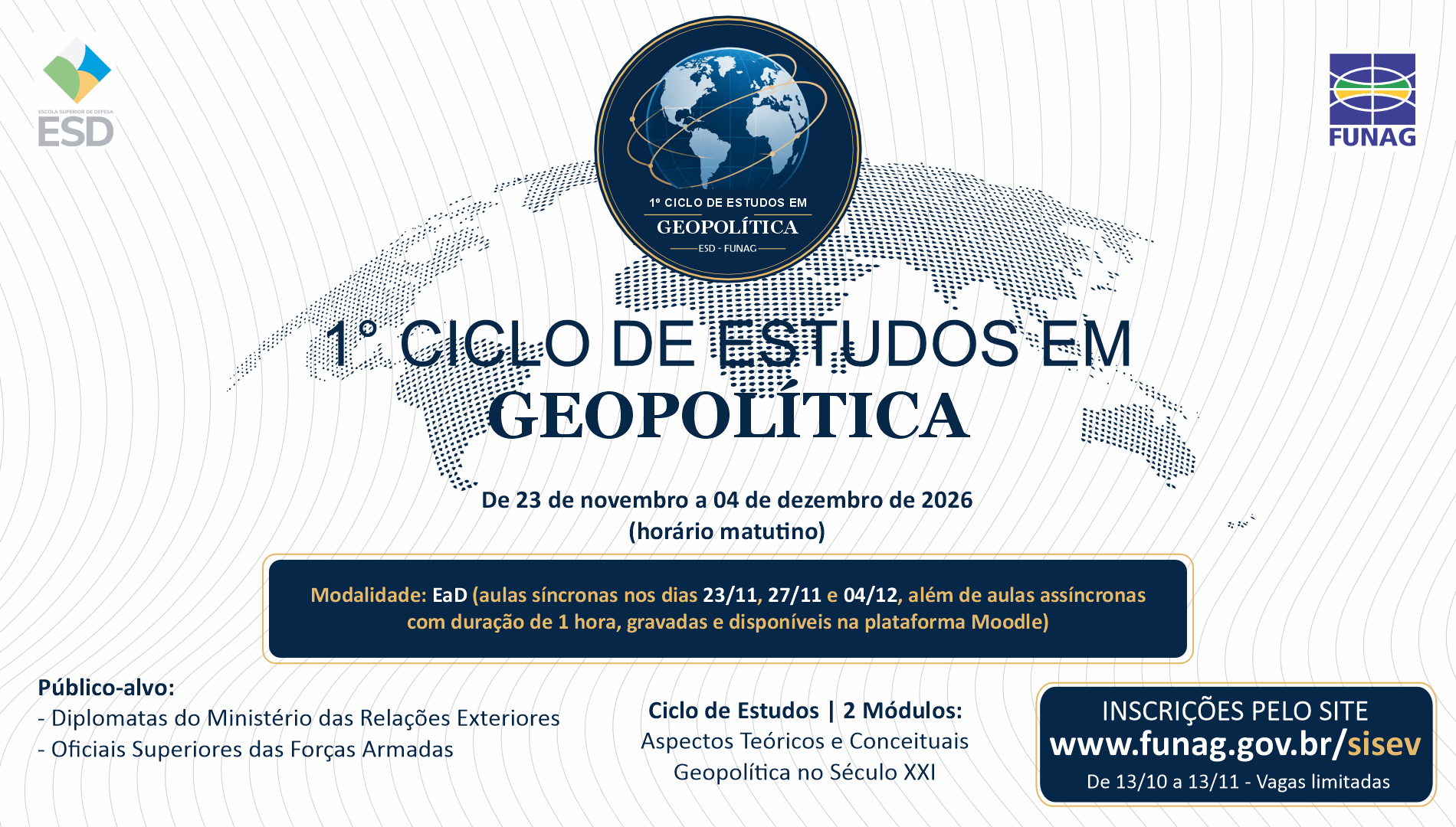 1.º Ciclo de Estudios en Geopolítica