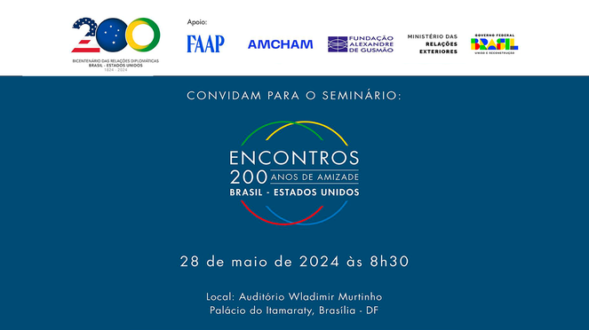 200 anos Brasil - EUA