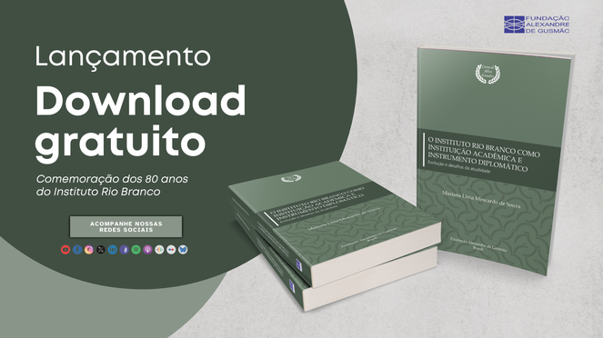 Capa O IRBR Como Instituição Acadêmica e Instrumento Diplomático