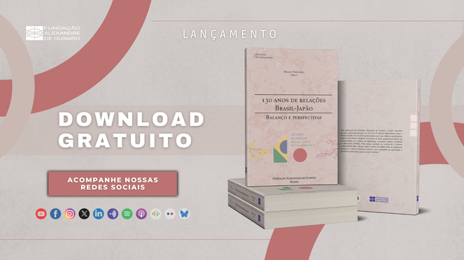 Capa 130 Anos de Relações Brasil-Japão