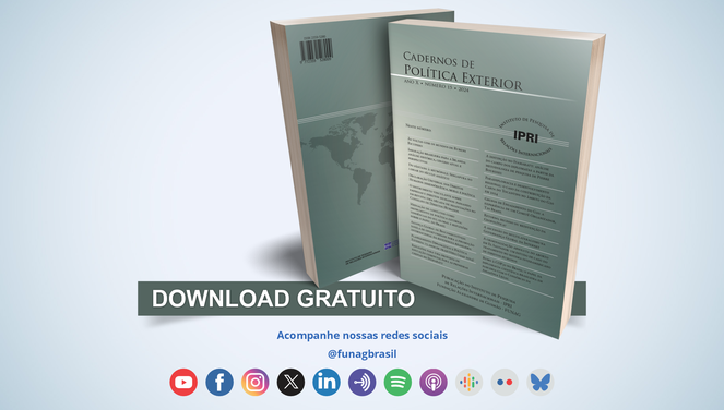 Capa Cadernos de Política Exterior 15