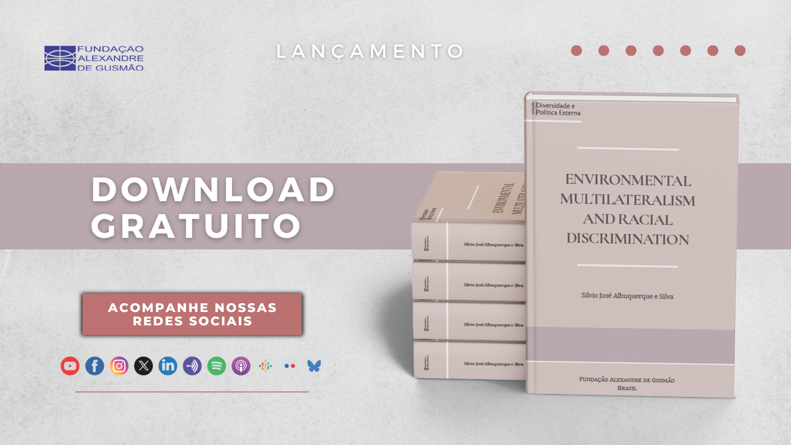 capa livro Multilateralismo ambiental e discriminação racial