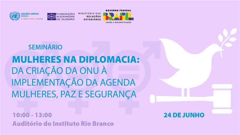 Seminário Mulheres na Diplomacia