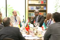 Presidente da FUNAG recebe embaixadores da Angola, Cabo Verde, Guiné Equatorial, Guiné-Bissau, Moçambique e Timor Leste