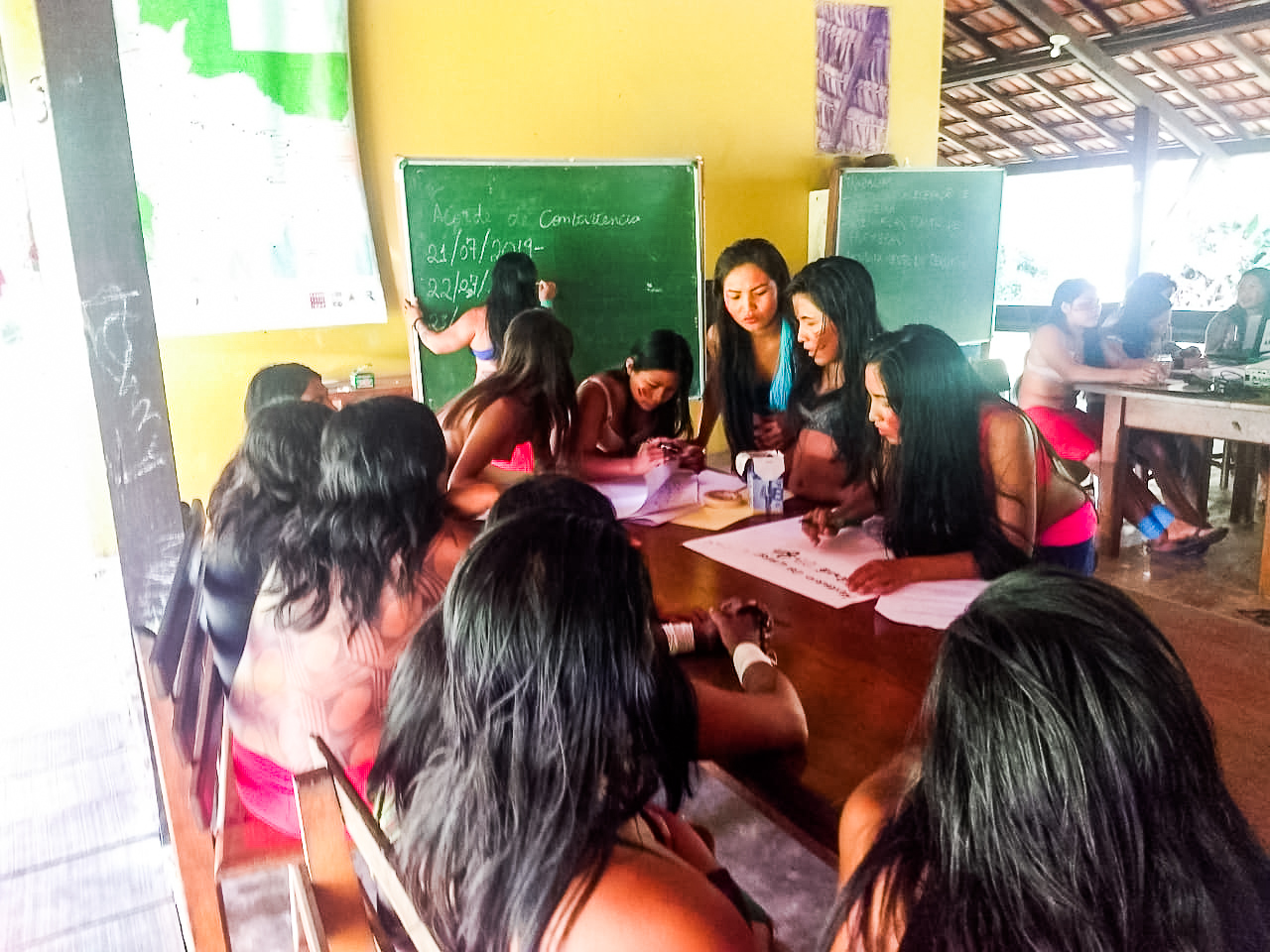 encontro de mulheres Waiapi