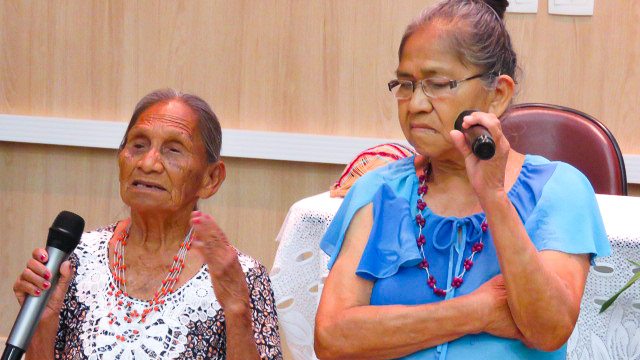 ultimas falantes do kaingang paulista - Gavile Penti Xarim e Maria Rita Campos-2
