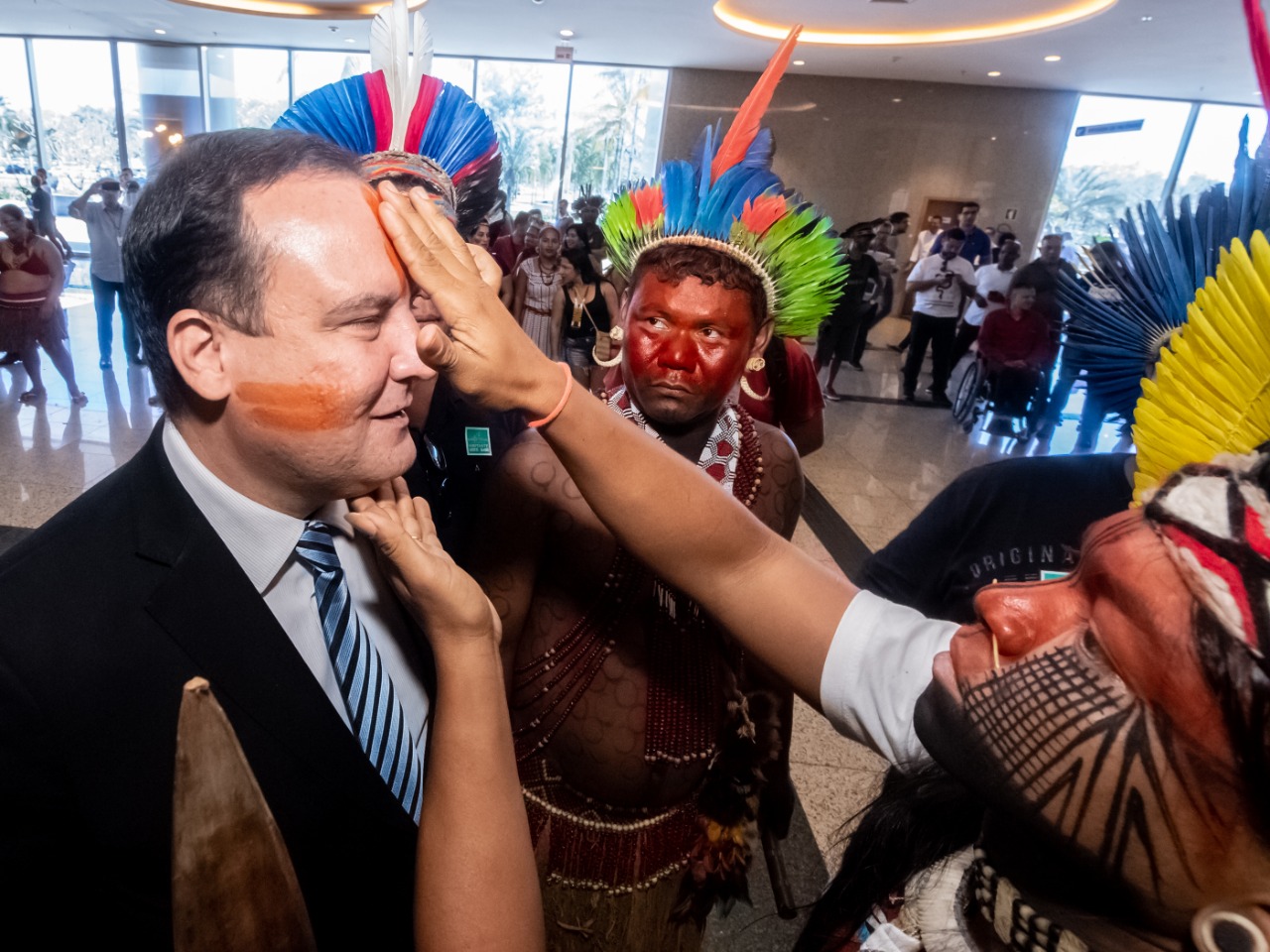 marcelo e povo pataxo