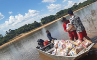Funai inicia entrega de 9 mil cestas básicas para famílias indígenas em cinco estados