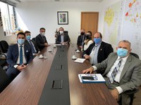 Presidente da Funai e senador Carlos Fávaro discutem projetos voltados à educação indígena no MT