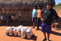 Aldeias Xavante começam a receber mais 3,3 mil cestas básicas em nova fase de distribuição da Funai