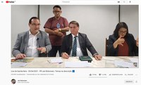 Autonomia indígena é destaque na live do presidente Jair Bolsonaro