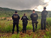 Com apoio da Funai, operação da Polícia Federal combate crimes ambientais na Terra Indígena Uru-Eu-Wau-Wau em Rondônia