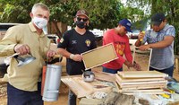 Em Rondônia, indígenas da etnia Cinta Larga iniciam projeto de apicultura
