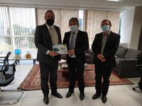 Em visita ao CNMP, presidente da Funai é recebido pelo corregedor nacional da entidade