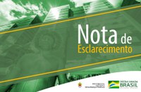 Nota de esclarecimento sobre ilícitos ocorridos no Maranhão