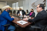 Presidente da Funai e deputado do MT discutem ações voltadas aos indígenas do estado