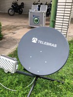 Servidores da Funai aprendem a operar antenas transportáveis de comunicação via satélite
