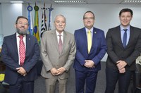 Em visita ao TRF 3, presidente da Funai é recebido pelo Desembargador Federal Luiz Stefanini