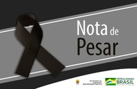 Nota de pesar - José Ribamar Mousinho de Souza