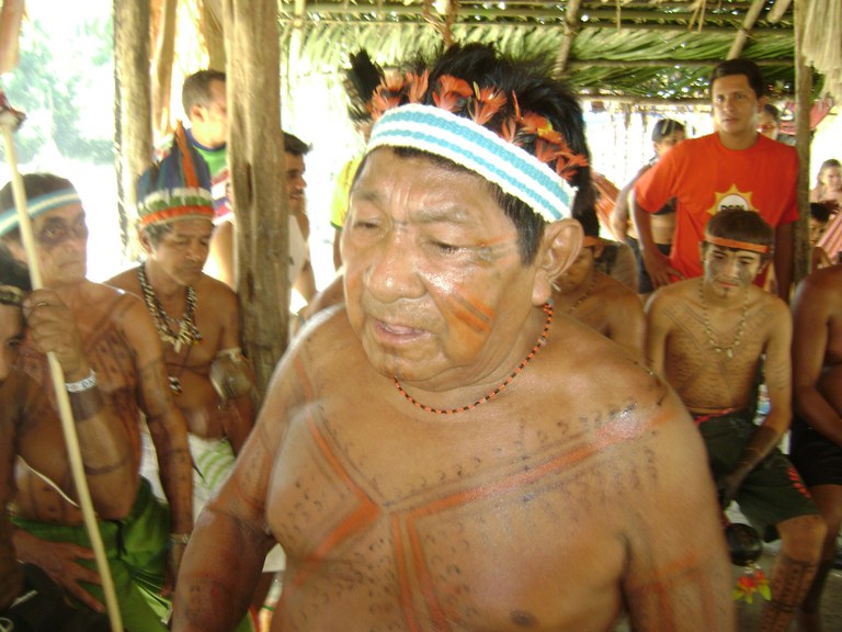Chico Rico, já falecido, em festa do Moqueado em 2007 cultura não morre.JPG
