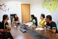 Funai recebe indígenas das etnias Pankararu e Pataxó de Minas Gerais