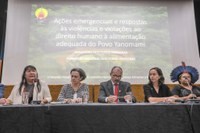 Joenia Wapichana participa da reabertura do Conselho Nacional de Segurança Alimentar