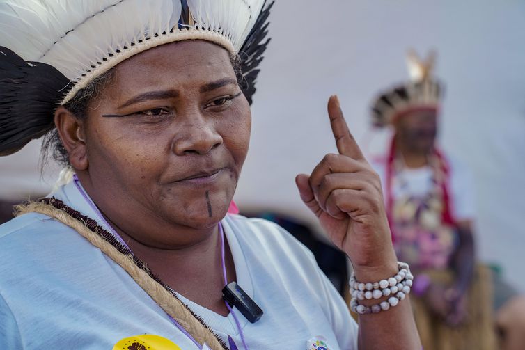Gracilda Pereira indígena da Coelho Aticum  Jurema Petrolina Pernambuco  Foto Rafa Neddermeyer Agência Brasil.jpg