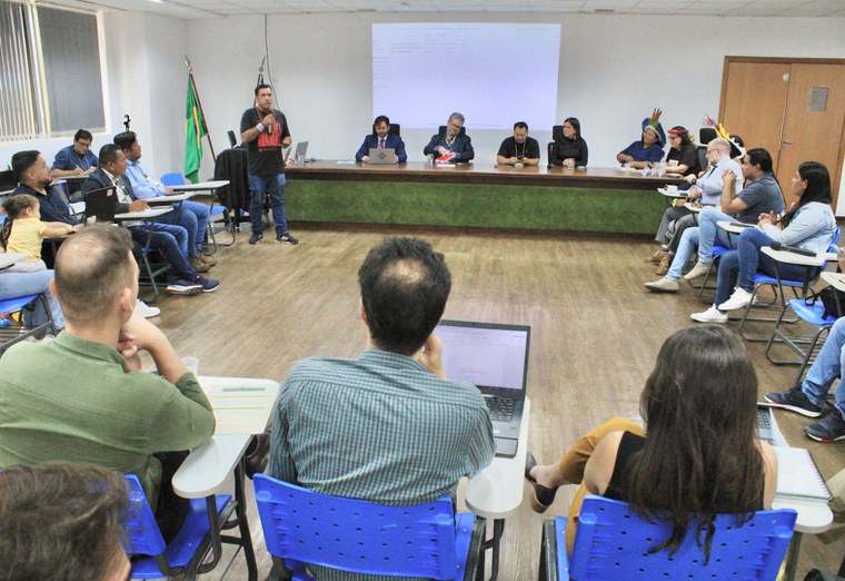 15.10.2024 - 3ª Reunião Extraordinária do Comitê Gestor da PNGATI - Foto Mário Vilela_Funai (9).JPG