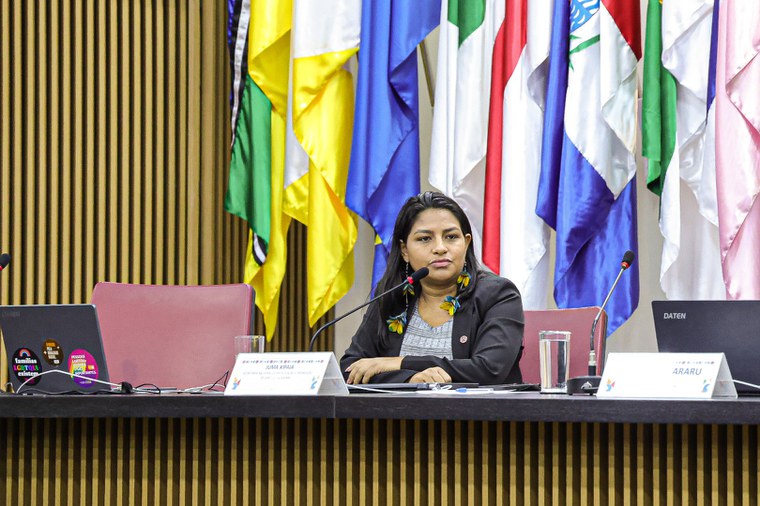 25.07.24 - Anistia Coletiva ao povo Guarani Kaiowá, da Terra Indígena Sucuriy - MS - Foto Lohana Chaves (3).JPG