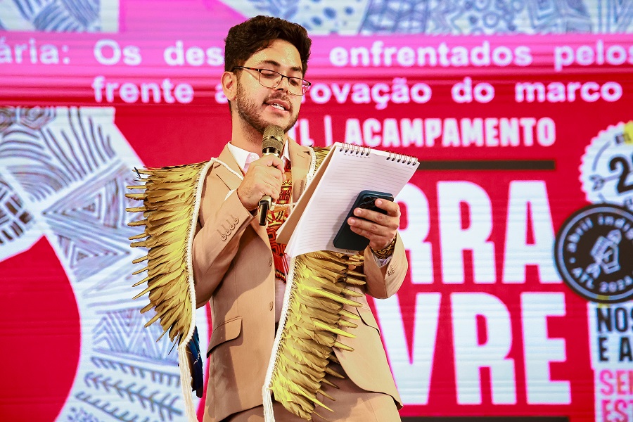 ATL 2024 - Os desafios enfrentados pelos povos indígenas frente à aprovação da Lei do Marco Temporal - Foto Lohana Chaves (1).JPG